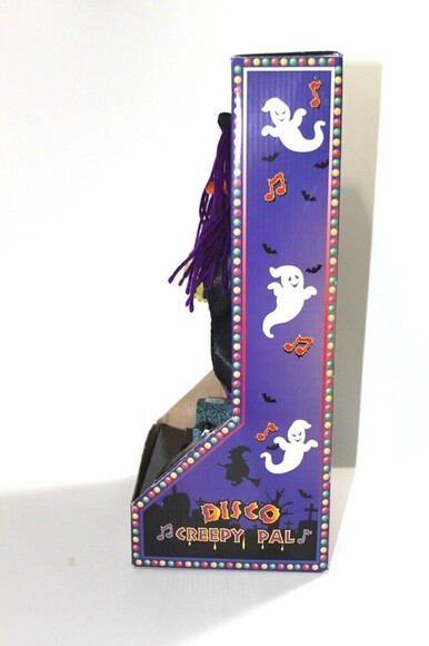 Vintage Disco Creepy Pal Rapping Witch Figure 1999 TL Toys Halloween Decoration - Picture 9 of 10